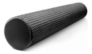Imagen de Rodillo Macizo De Goma Eva Para Yoga / Foam Roller - 90 Cm Negro