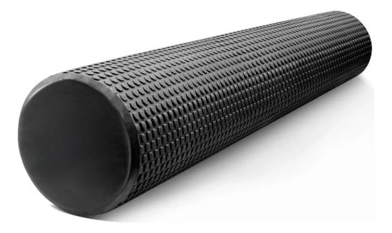 Imagen de Rodillo Macizo De Goma Eva Para Yoga / Foam Roller - 90 Cm Negro