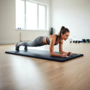 Imagen de Colchoneta Gimnasia Yoga Funcional 100×50×3cm Azul