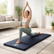 Imagen de Colchoneta Gimnasia Yoga Funcional 100×50×3cm Azul