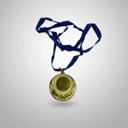 Imagen de Medalla Trofeo Premiacion Hierro Con Correa X 10 Unidades