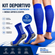 Imagen de Media Anti-deslizante + Media Caña Futbol Deportes