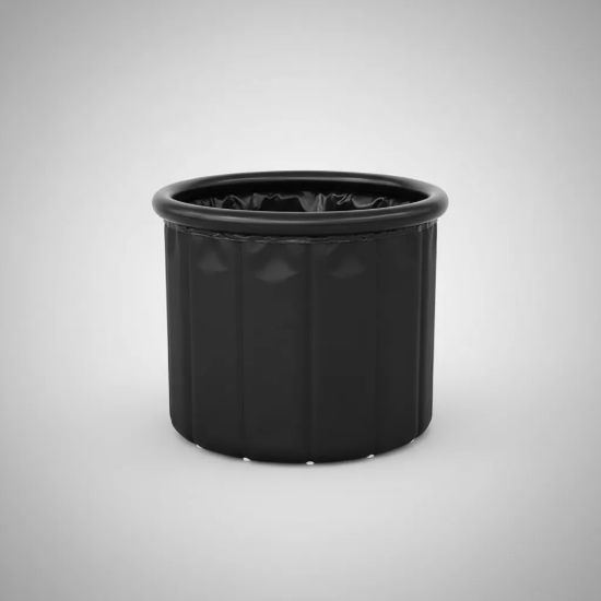 Imagen de Piscina Portatil 350 L Recuperacion Hidroterapia Deporte Negro