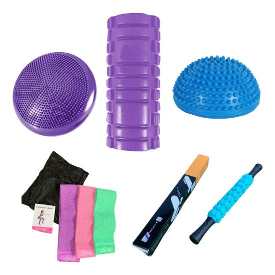 Imagen de Kit Set De Entrenamiento Fitness Ejercicio N16 Negro