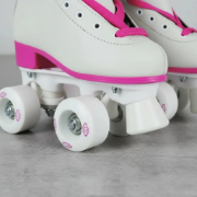 Imagen de Patin Artistico Pvc Bota + Bolso Porta Patin