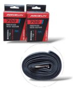 Imagen de Camara Bicicleta Arisun  700 X 18/25 V/f 60mm - Par Presta Negro