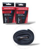 Imagen de Camara Bicicleta Arisun 700 X 18/25 V/f 80mm - Par Presta Negro