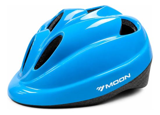 Imagen de Casco Super Seguro Bicicleta Para Niño Celeste M