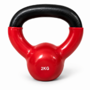 Imagen de Pesa Rusa Hierro Engomado Con Asa 2 Kg