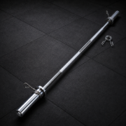 Imagen de Barra Olímpica  2.20 Mts Con Topes Gym Musculación 16 Kg Cromado
