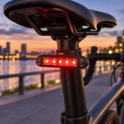 Imagen de Luz Trasera Led C/carga Usb Negro