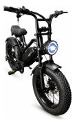 Imagen de Bicicleta Eléctrica Killer Rodado 20 Fat Bike Luz Señaleros Negro M