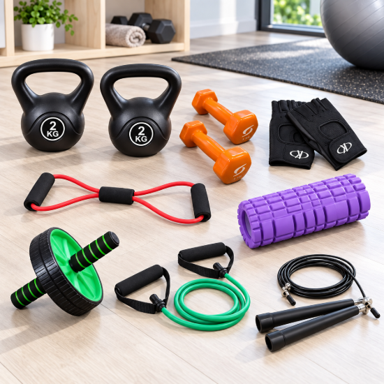 Imagen de Kit Set De Entrenamiento Pilates Fitness Ejercicio N7 Negro